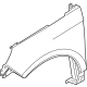 Ford GT4Z-16006-A Fender, Front Driver Side