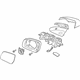 Ford KB3Z-17682-F Mirror Assembly, Front Passenger Side