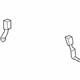 Ford 7L1Z-78613D98-AA Outer Buckle, Center Passenger Side