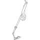 Ford PR3Z-63611B08-LA Seat Belt Assembly, Red, Passenger Side