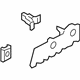 Ford EJ7Z-78243A96-B Head Air Bag Bracket, Passenger Side