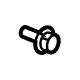 Ford -W721170-S450L Voltage Regulator Screw