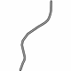 Ford JL1Z-17A605-E Connector Hose, Front