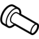 Ford -W504775-S451 Seat Belt Assembly Screw, Front