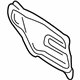 Ford GD9Z-54237A04-A Water Deflector, Passenger Side