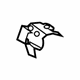 Ford CK4Z-9D665-D Vapor Canister Bracket