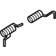 Ford PC3Z-60060A98-A Hinge Spring, Passenger Side