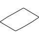 Ford PC3Z-26045G34-AB Floor Console Mat
