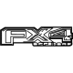 Ford ML3Z-9925622-B Decal, Black