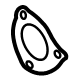Ford FC4Z-5E241-B Exhaust Pipe Gasket, Front
