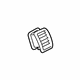 Ford KB3Z-21045C09-AA Vent Louver, Outer Driver Side