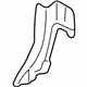 Ford 7A2Z-7831012-AAB Lower Trim Panel, Camel, Passenger Side