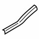 Ford FA1Z-58132A48-AA Rear Sill Plate Insert, Passenger Side