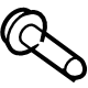 Ford -W718125-S450B Door Check Bolt