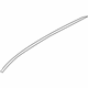 Ford CN1Z-7450462-A Roof Molding, Passenger Side