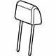 Ford 5L3Z-18611A08-AA Headrest, Rear