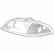 Ford 7F2Z-13008-B Headlamp Assembly, Front Driver Side