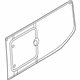 Ford BK3Z-6129700-M Rear Glass, Green, Passenger Side