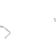 Ford ML3Z-8A520-A Coolant Line, Driver Side