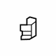 Ford 9L3Z-16916-AA Release Handle, Front