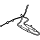 Ford MU5Z-78617B14-A Control Cable, Front Passenger Side