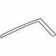 Ford FE8Z-5420550-A Upper Molding, Rear Passenger Side