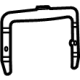 Ford NL3Z-13783-A Blind Spot Radar Cover, Passenger Side