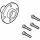Ford B1BZ-1104-C Front Hub, Rear