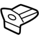 Ford -W715801-S900 Center Cover Clip