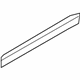 Ford BA1Z-7825556-A Side Molding, Passenger Side