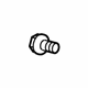 Ford -W504696-S303 Adjust Handle Screw, Front Passenger Side