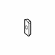 Ford AM5Z-00810-A Spacer, Passenger Side