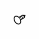 Ford -W717876-S300 Air Deflector Retainer, Driver Side