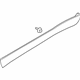 Ford 5E6Z-7810176-AAPTM Rocker Molding, Passenger Side