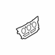Ford KT1Z-9904644-AB Lower Molding