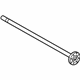 Ford 8C3Z-4234-C Axle Shaft, Rear Passenger Side