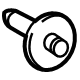 Ford -W716387-S439 Washer Reservoir Screw