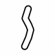 Ford 7T4Z-7822135-A Lock Rod, Front Driver Side