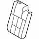Ford 7L1Z-7866800-B Seat Back Pad, Rear Center Passenger Side