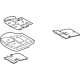 Ford LJ7Z-78632A23-L Seat Cushion Pad, Front Driver Side