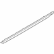 Ford KK3Z-6110177-AB Rear Rocker Molding, Driver Side