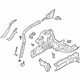 Ford LX6Z-16054-Q Apron/Rail Assembly, Front Passenger Side
