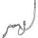 Ford ML3Z-1640180-D Release Cable, Rear Lower Passenger Side