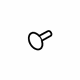 Ford -W714076-SS35B Corner Trim Retainer Clip, Charcoal/Gray