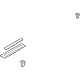 Ford FL3Z-1513208-AC Scuff Plate, Black, Passenger Side