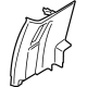 Ford HC3Z-25278D12-AE Upper Pillar Trim, Black, Passenger Side