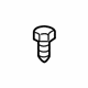 Ford -N807750-S437 Buckle Bolt, Lower Inner
