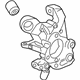 Ford JL1Z-5A968-B Knuckle, Passenger Side