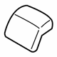 Ford HP5Z-54611A08-JB Headrest Cover, Center