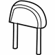 Ford 1L2Z-78611A08-HAC Headrest, Center